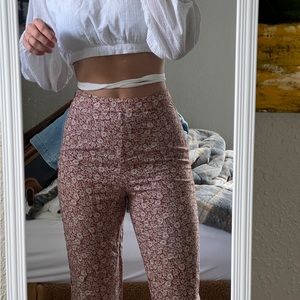 Rhythm floral trouser pant